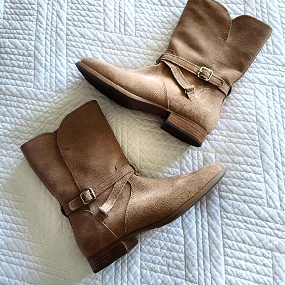 Koolaburra by UGGS  suede leather boots - Picture 1 of 13